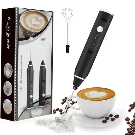 2 in 1 Coffee Beater Rechargeable Smooth Mixing